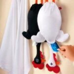 Dispenser organizador de bolsas gallina Etelvina lisas - Imagen 4