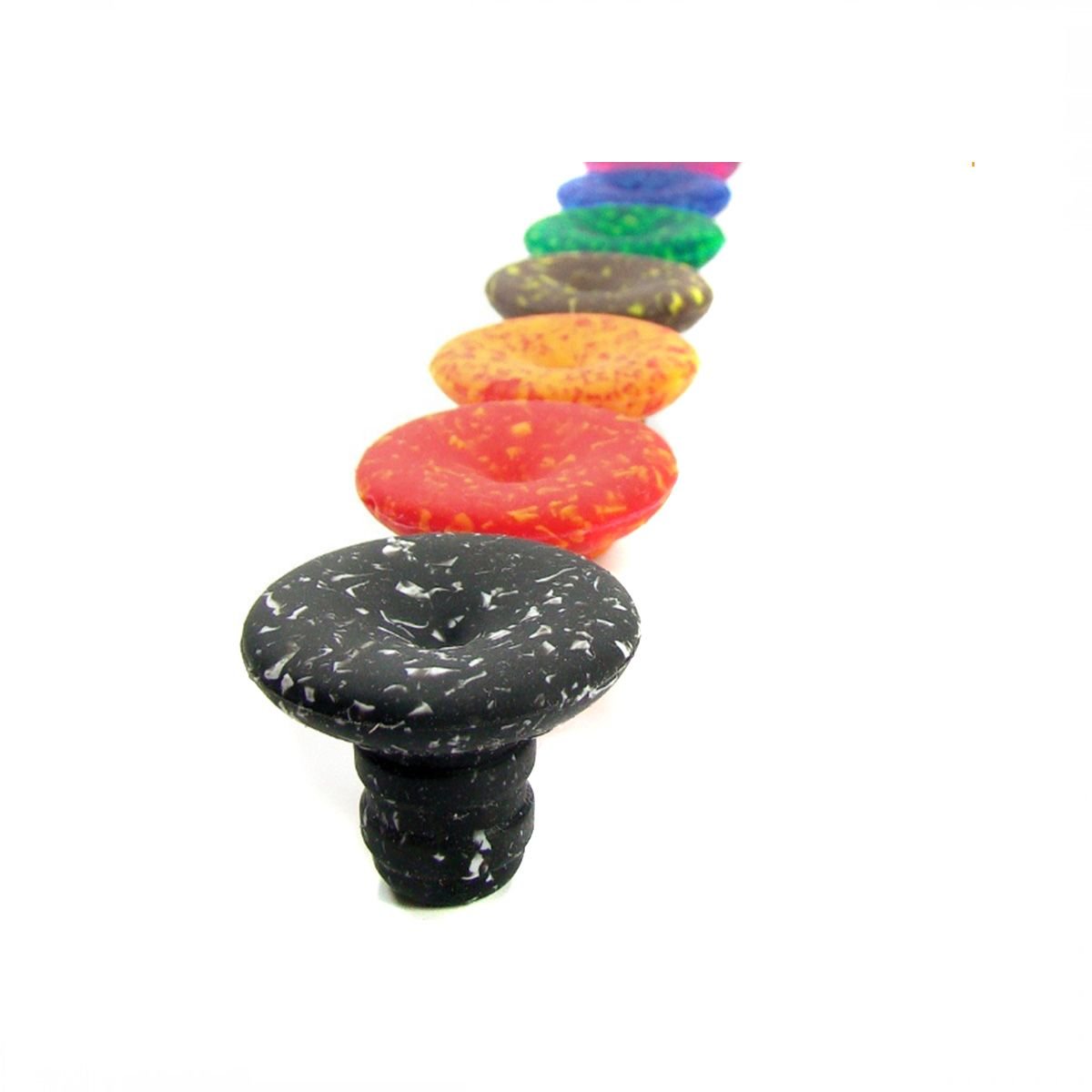 01543 TAPON SILICONA RECORCHOLIS X2 VINO CERVEZA - Imagen 1