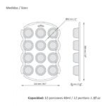 MUFFINERA DE SILICONA 12 UNIDADES - Imagen 5