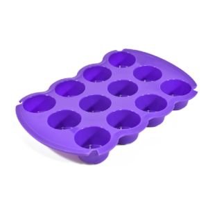 muffinera de silicona 12 unidades 3