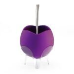 mateo flor de silicona con base 9
