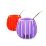 Mate Silicona MATEO TOUCH c/bombilla - Imagen 2