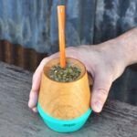 Mate de madera con bombilla Mijo - Imagen 3