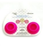 TAPON SILICONA 3 EN 1 X2 PARA BOTELLAS DE AGUA VINO O CERVEZA - Imagen 7