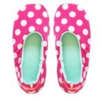 pantuflas de mujer floripondias ballerinas a lunares o 2