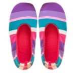 pantuflas de mujer floripondias ballerinas a lunares o 8