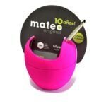mate mateo de silicona c/bombilla tamaño tradicional