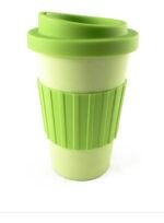 VASO TERMICO PLASTICO MANGA SILICONA Y TAPA - Imagen 4