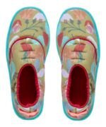 pantuflas floripondias abrigadas con suela de goma la 2