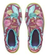 pantuflas floripondias abrigadas con suela de goma la 3