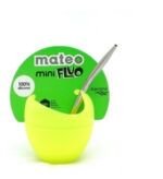 mate mateo de silicona c/bombilla tamaño tradicional 7