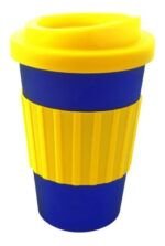 VASO TERMICO PLASTICO MANGA SILICONA Y TAPA - Imagen 8