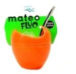 mate mateo de silicona c/bombilla tamaño tradicional 6
