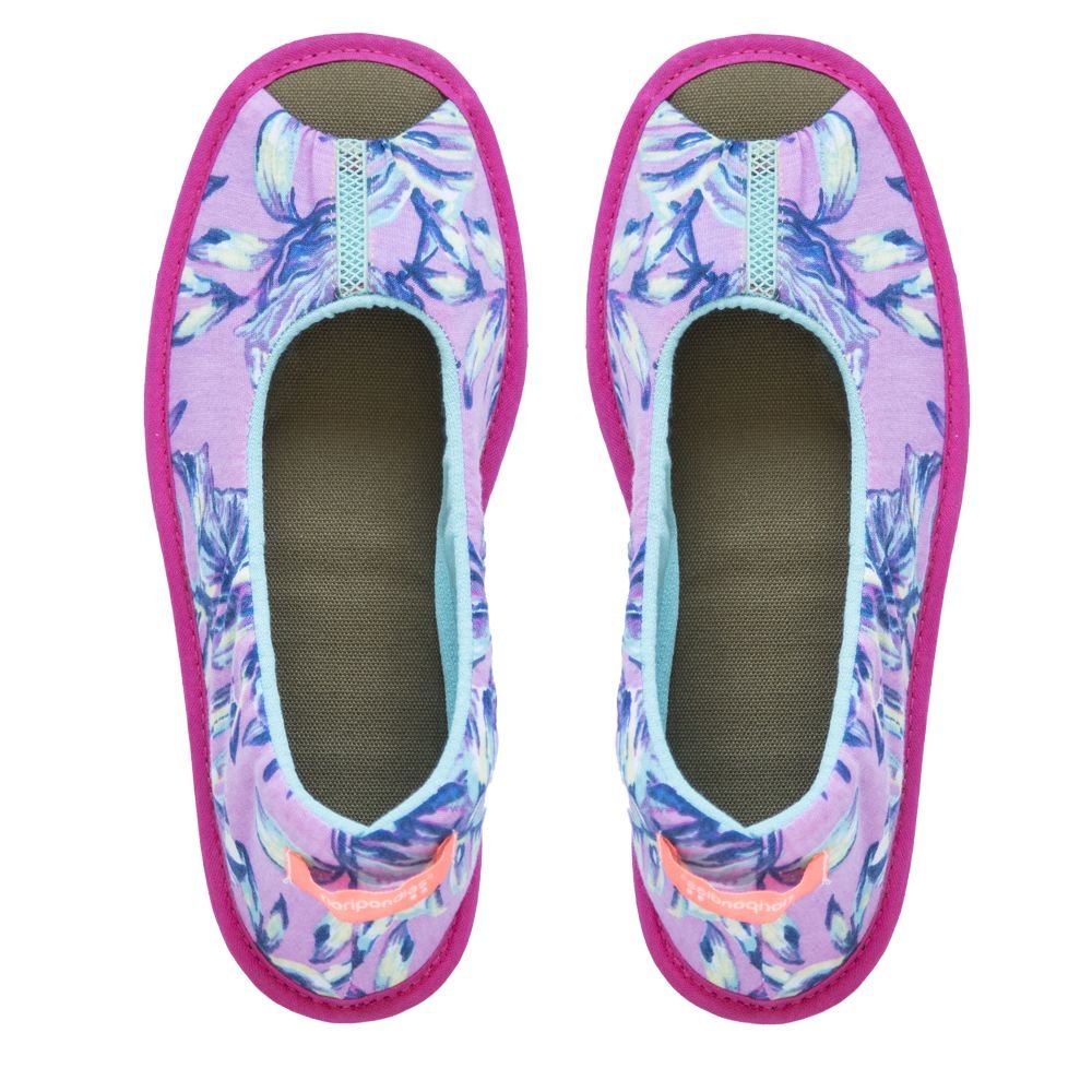 07488ROS pantuflas floripondias de verano modelo allegra