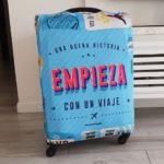 funda valija fulano 23kg celeste