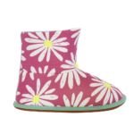 Pantuflas Floripondias bota abrigada para niñas