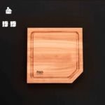 SET ASADO TABLA MADERA PENTAGONAL - Imagen 6