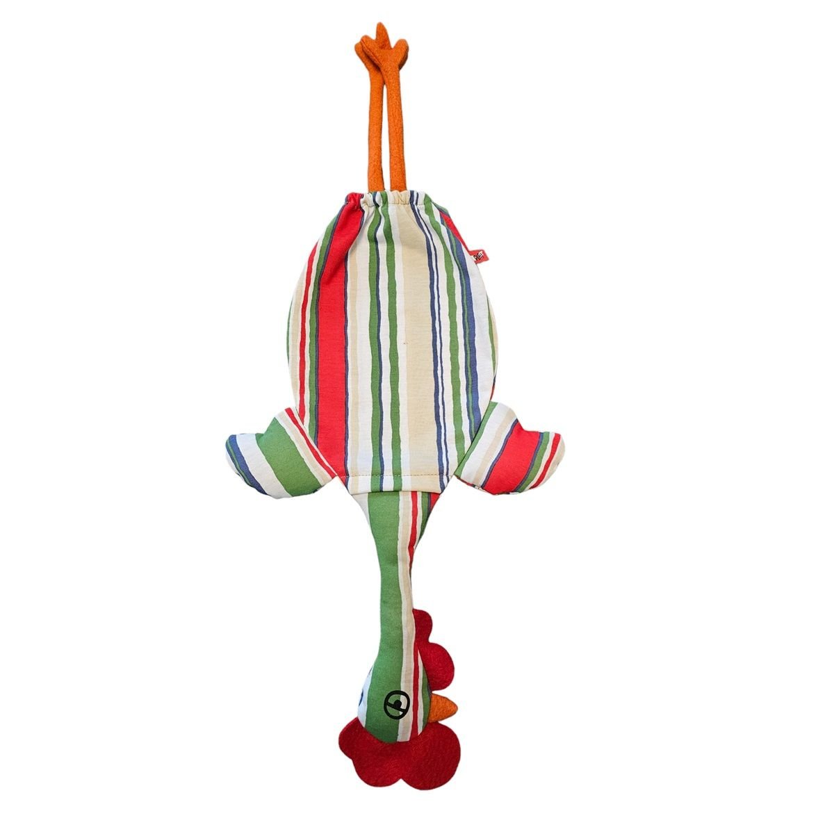 00014RAROJVER dispenser organizador de bolsas gallina etelvina