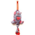 dispenser organizador de bolsas gallina etelvina lila