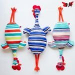 Dispenser organizador de bolsas gallina Etelvina Figuras - Imagen 8