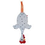 dispenser organizador de bolsas gallina etelvina azul