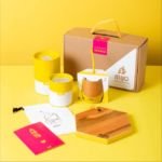 Set desayuno Mijo Mate Tabla yerbera azucarera box