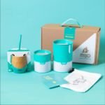 Set desayuno Mijo Mate Tabla yerbera azucarera box - Imagen 2