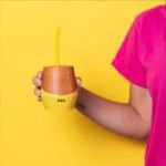 Set mate Mijo yerbera azucarera mate en caja Amarillo - Imagen 3