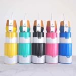 Set mate Mijo yerbera azucarera mate en caja Fucsia - Imagen 2