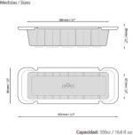 BUDINERA MOLDE DE SILICONA 500CC - Imagen 2
