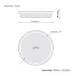 TARTERA MOLDE DE SILICONA 18CM - Imagen 2