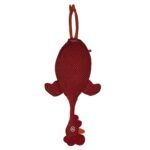 dispenser organizador de bolsas gallina etelvina roja