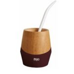 Mate de madera con bombilla Mijo - Imagen 9