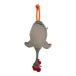 Dispenser organizador de bolsas gallina Etelvina gris OSCURO