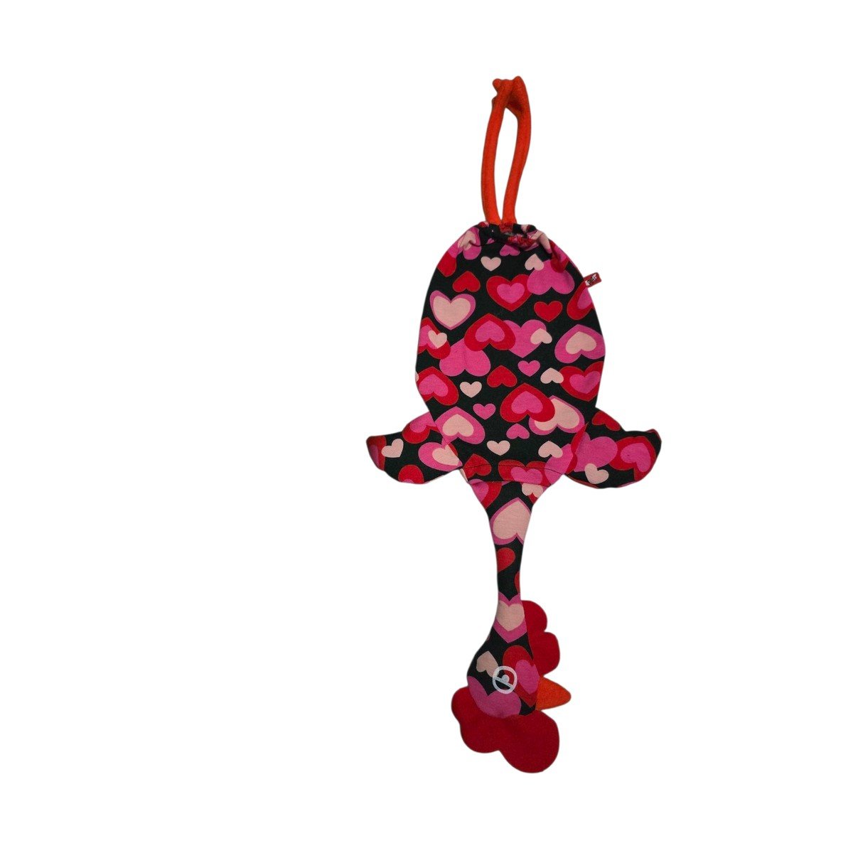 Dispenser organizador de bolsas gallina Etelvina Animal Print Dispenser Organizador de Bolsas Gallina Etelvina Corazones Negro y Rosa