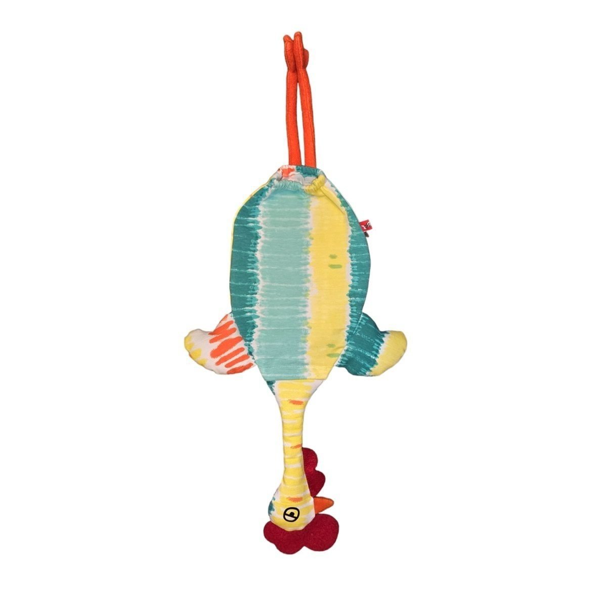 Dispenser organizador de bolsas gallina Etelvina Verde Amarilla y Naranja Dispenser organizador de bolsas gallina Etelvina Verde Amarilla y Naranja