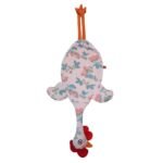 Dispenser organizador de bolsas gallina Etelvina Rosa con frutillas