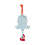 Dispenser organizador de bolsas gallina Etelvina Pijama Party Celeste